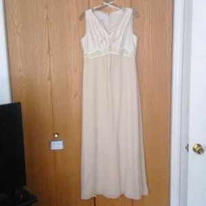 Champagne Formal Dress & Bolero